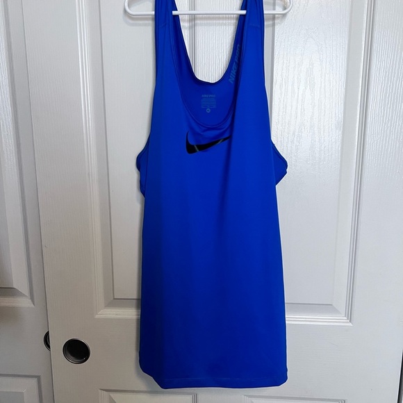 Nike Royal Blue Athletic Tank - Picture 1 of 7